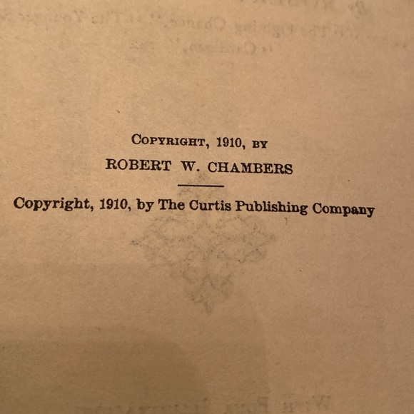 🎉HP🎉 Antique Book ‘AILSA PAIGE’ by Robert W. Chambers - Picture 5 of 9